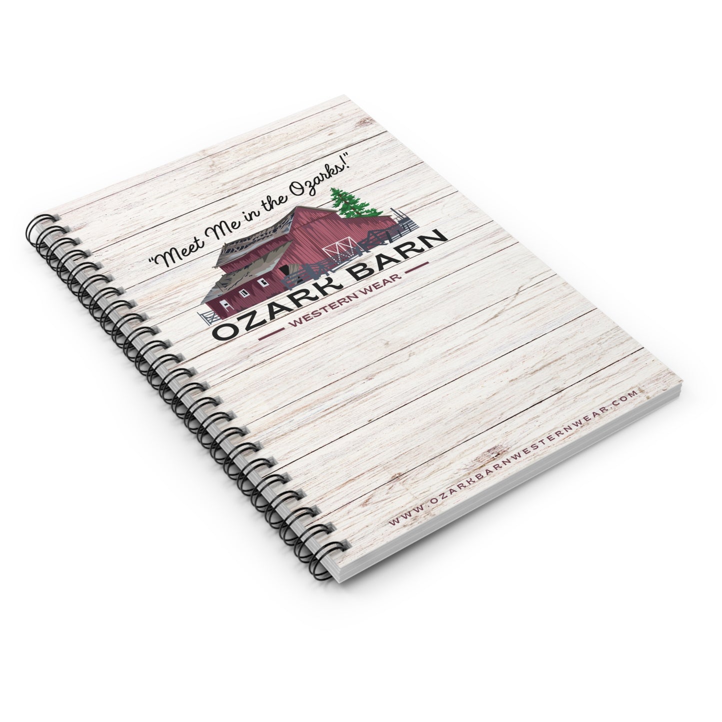 Come Visit the Ozarks and Journal Your Memories With This Spiral Notebook!