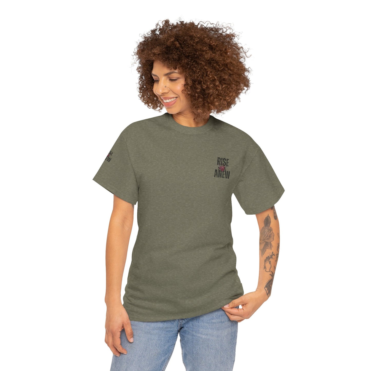 "RISE ANEW" WOMEN'S COTTON TEE