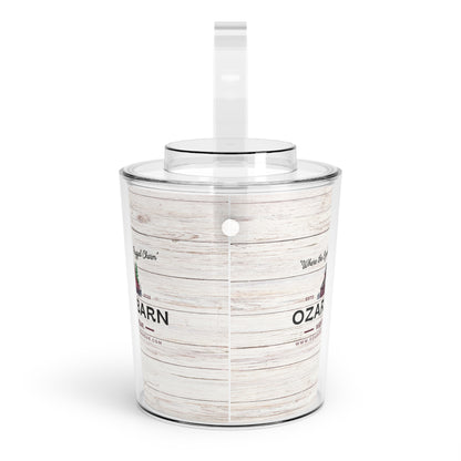 Serve it Up with Ozark Barn Ice Bucket with Tongs