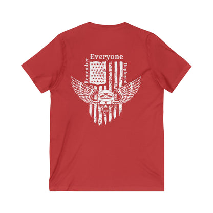 R.E.D. T-shirt on Red for Women OR Men!