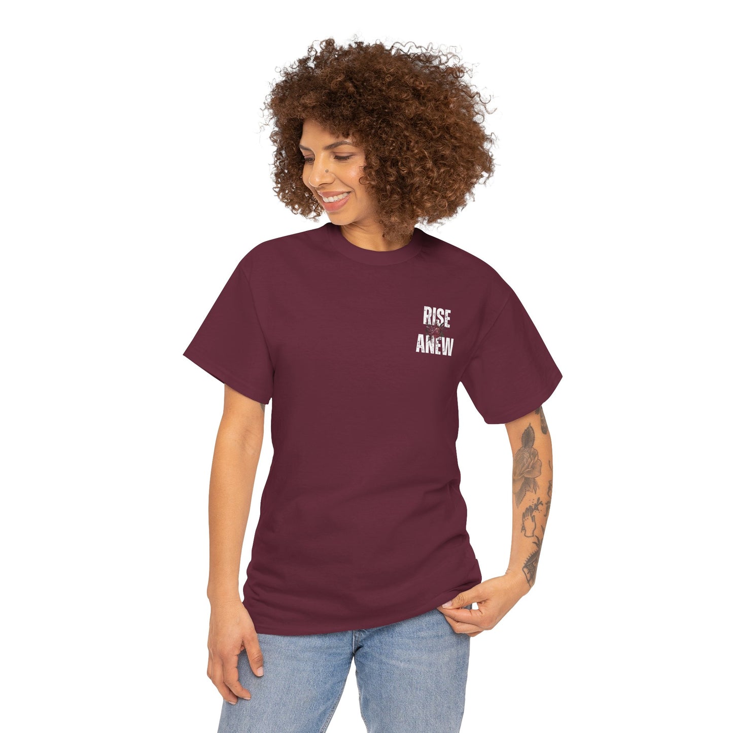 "RISE ANEW" WOMEN'S COTTON TEE