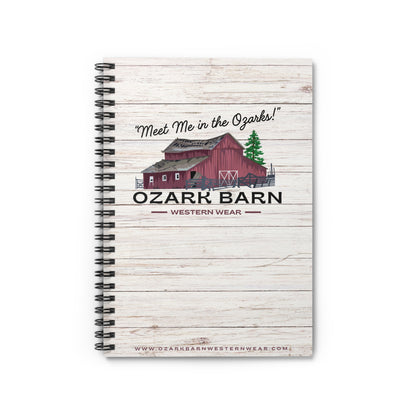 Come Visit the Ozarks and Journal Your Memories With This Spiral Notebook!