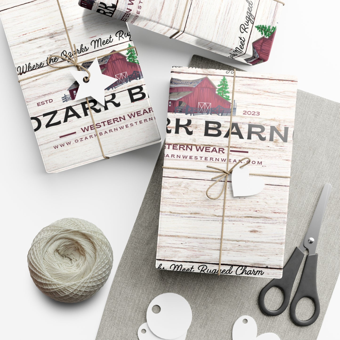 Wrap Up Your Gifts With Ozark Barn Western Wear Gift Wrapping!