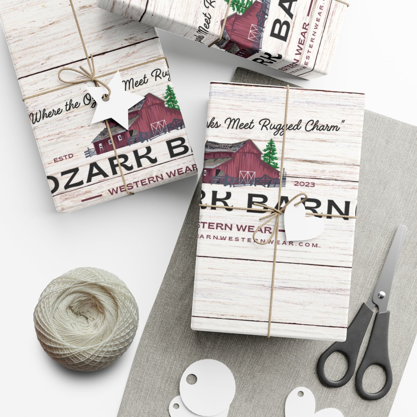 Wrap Up Your Gifts With Ozark Barn Western Wear Gift Wrapping!