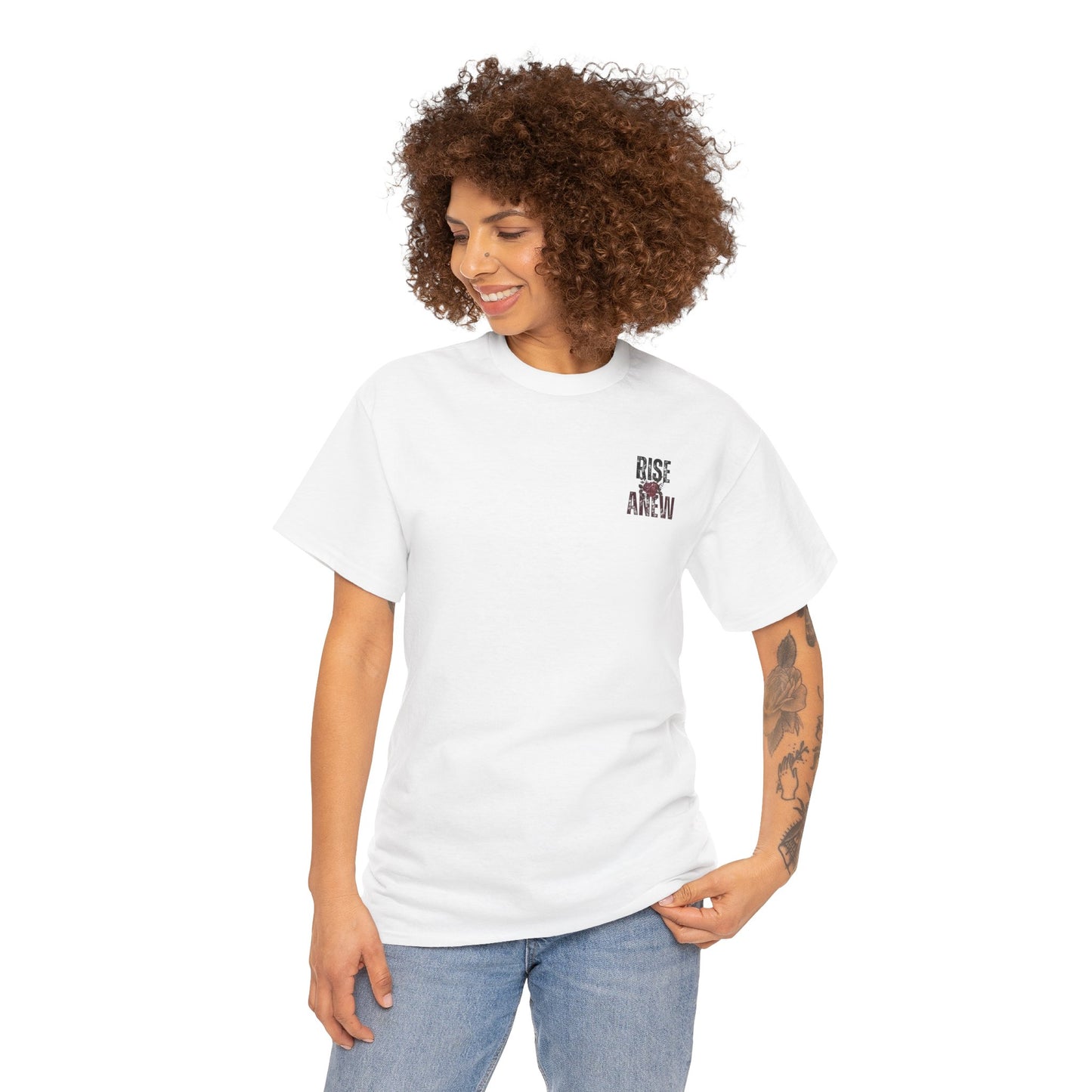 "RISE ANEW" WOMEN'S COTTON TEE