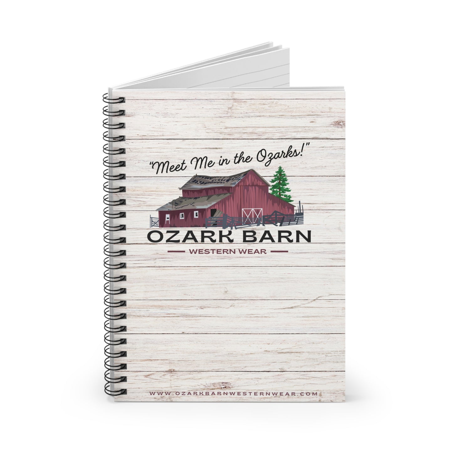 Come Visit the Ozarks and Journal Your Memories With This Spiral Notebook!