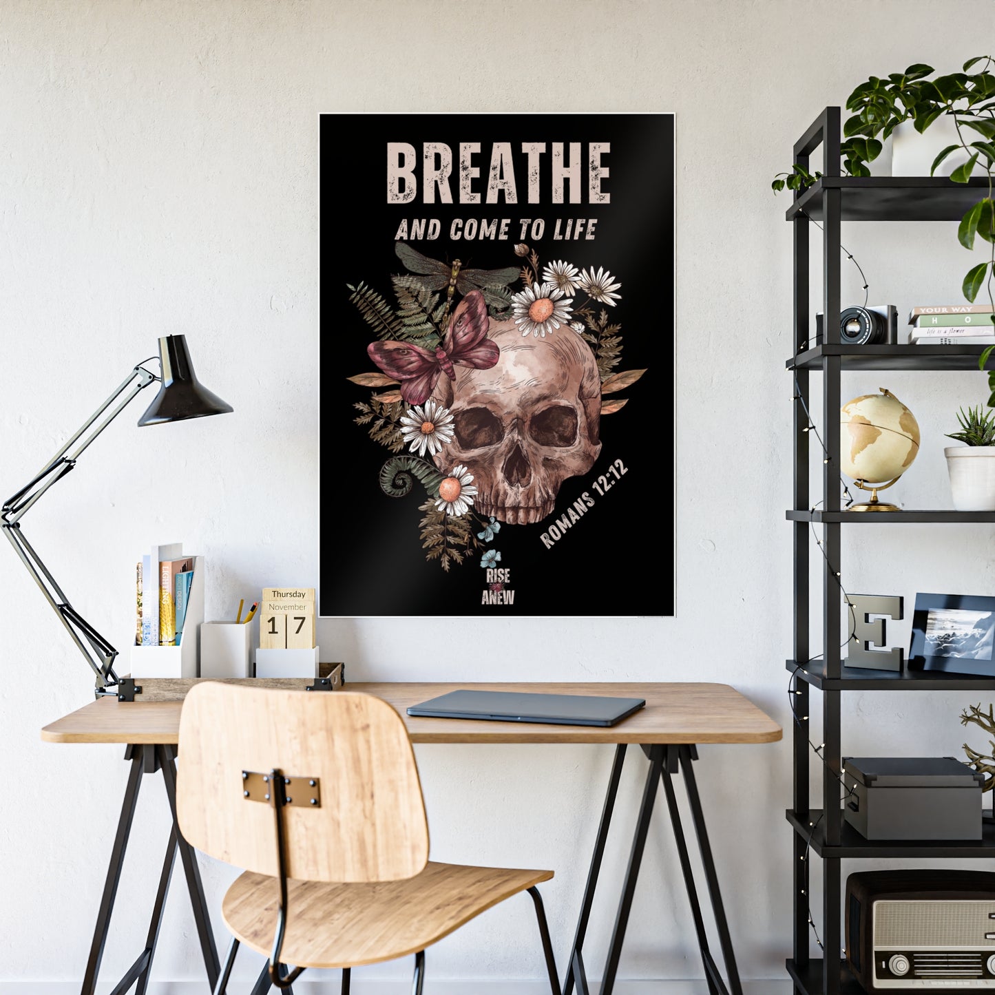 "BREATHE AND COME TO LIFE" Gloss Posters