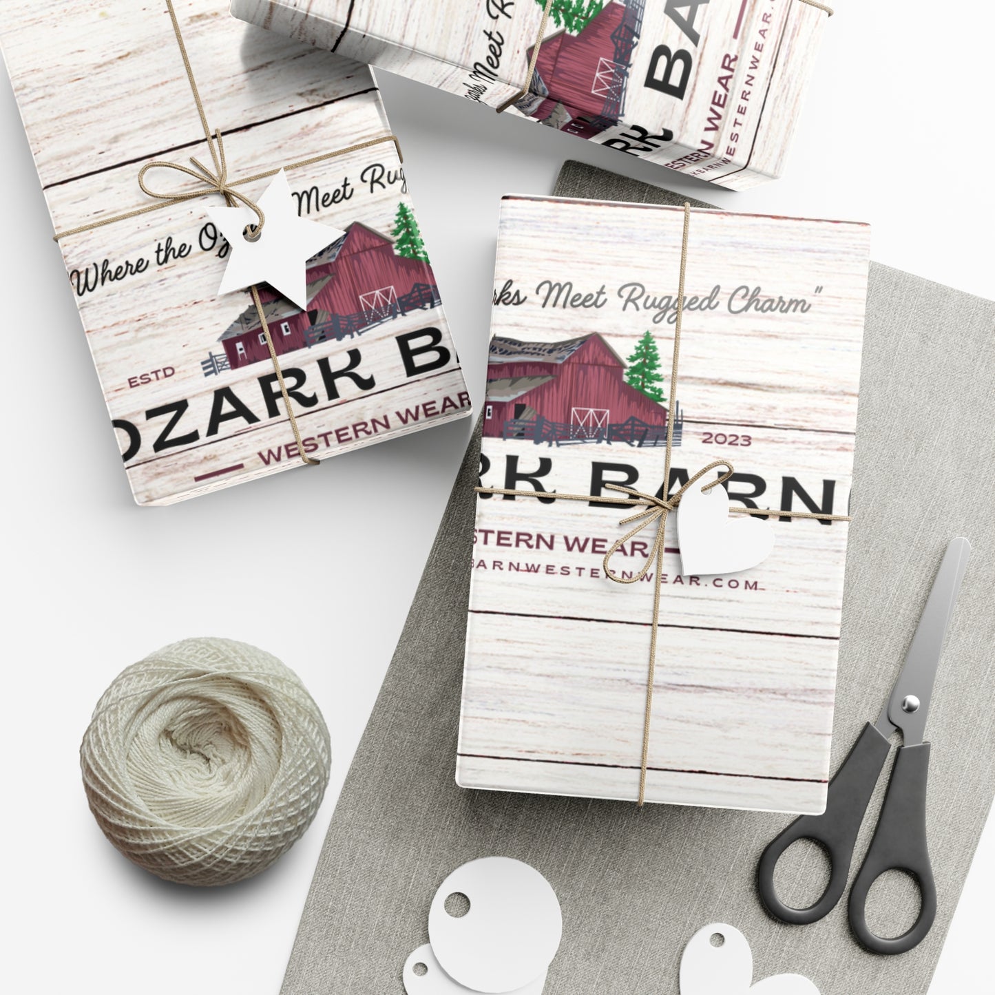 Wrap Up Your Gifts With Ozark Barn Western Wear Gift Wrapping!