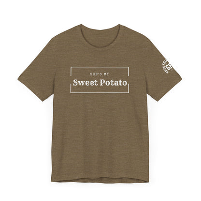 She's My Sweet Potato Couple Thanksgiving - MEN'S T-SHIRT