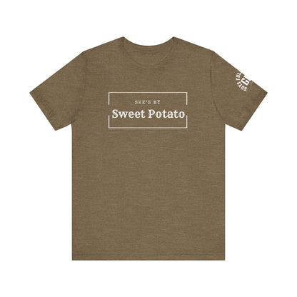 She's My Sweet Potato Couple Thanksgiving - MEN'S T-SHIRT