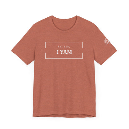 Couple Thanksgiving Yes, I Yam WOMEN'S T-SHIRT