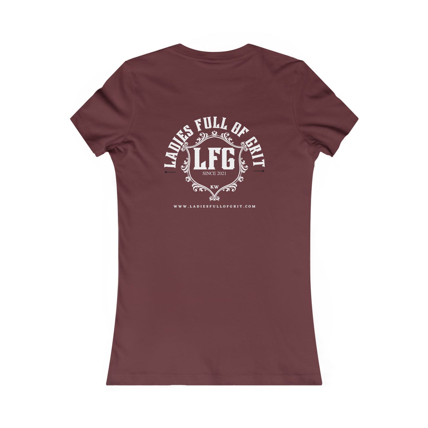 Official Ladies Full of Grit T-Shirt Slim Fit