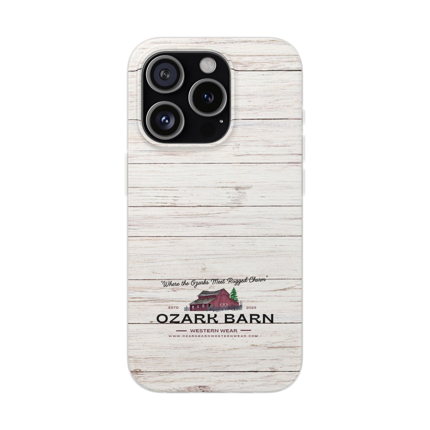 Durable but Flexible Ozark Barn Phone Case!