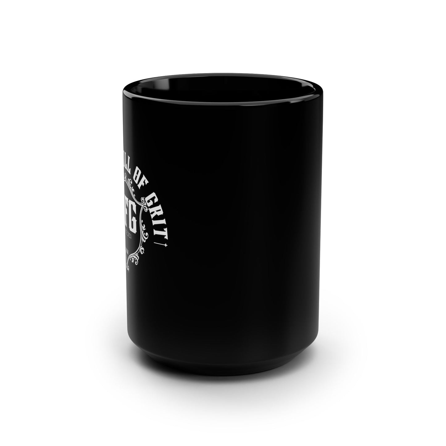 Black Mug, 15oz