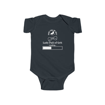 BABY GIRL - Lady Full of Grit Loading Onesie