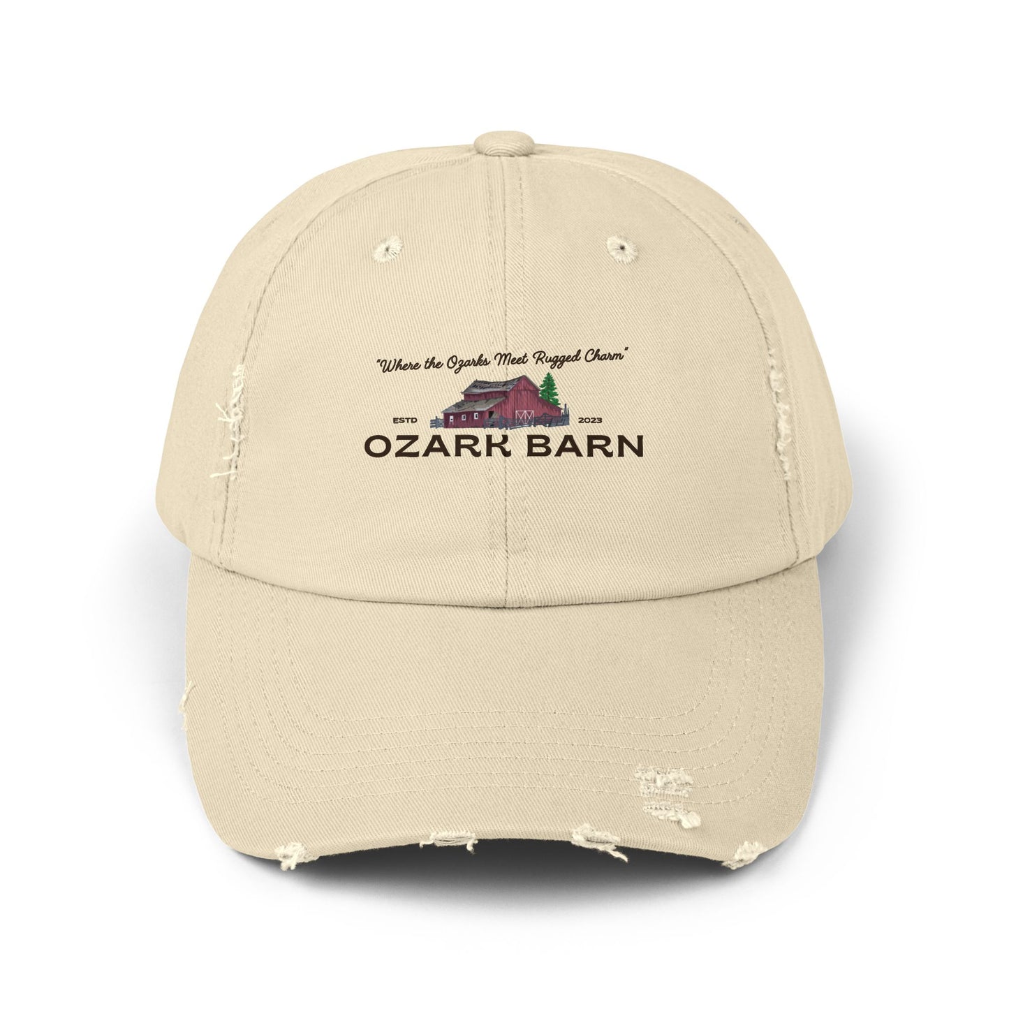 Ozark Barn Distressed Cap