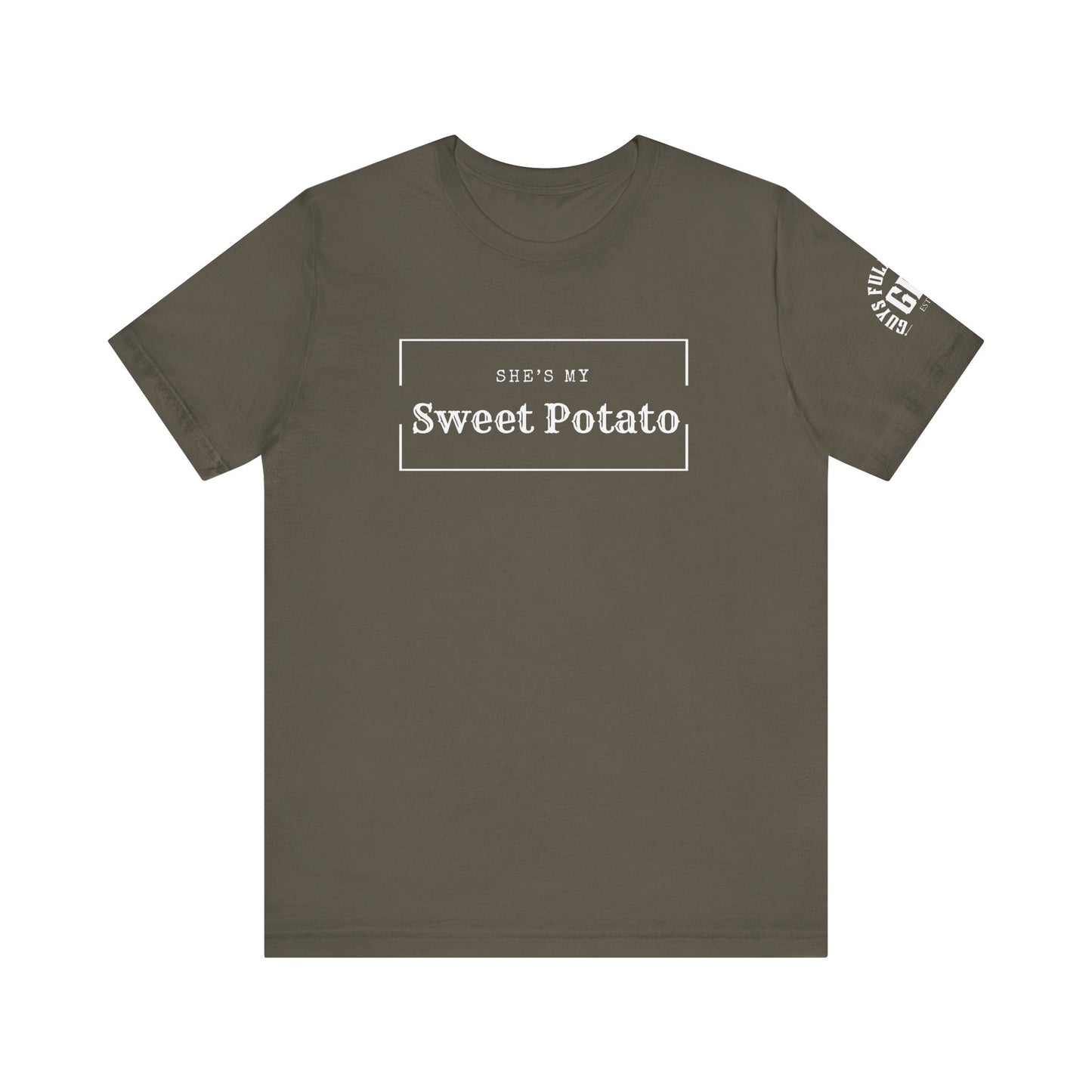 She's My Sweet Potato Couple Thanksgiving - MEN'S T-SHIRT